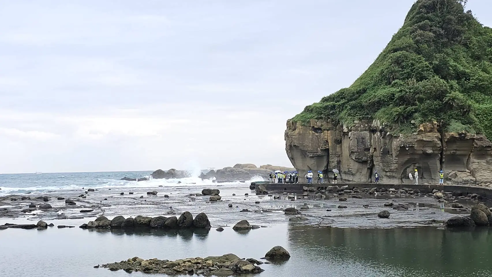 和平島地質公園的海岸與自然地景